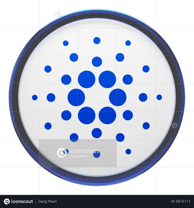 Cardano  3D Icon