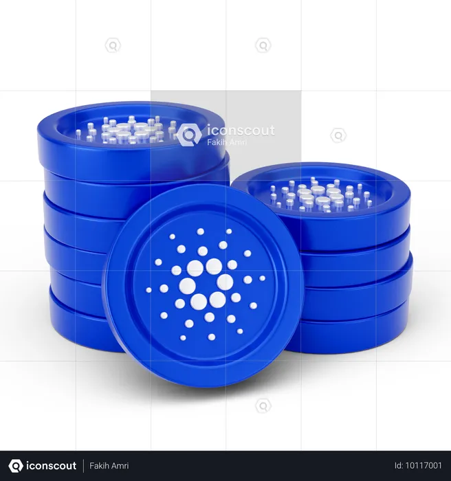 Pièces de cardano  3D Icon