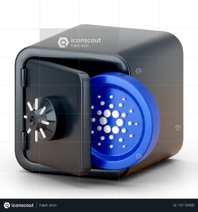 Poupança cardano  3D Icon