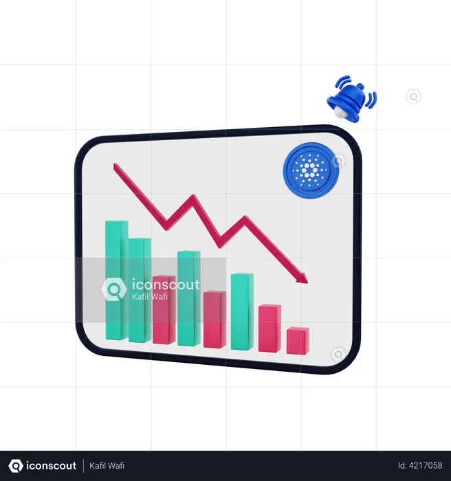 Cardano-Verlustdiagramm  3D Illustration