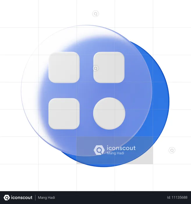 Cardápio  3D Icon