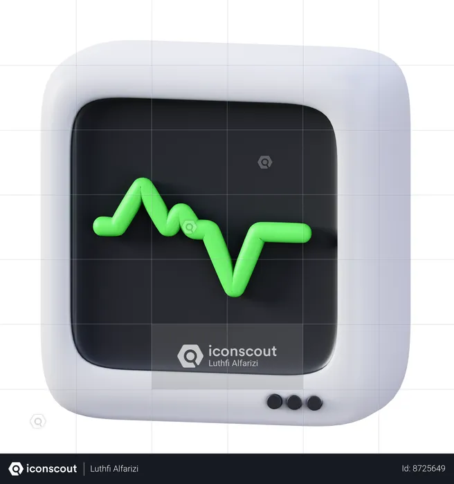 Cardiografía  3D Icon