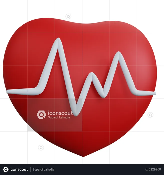 Cardiogram  3D Icon