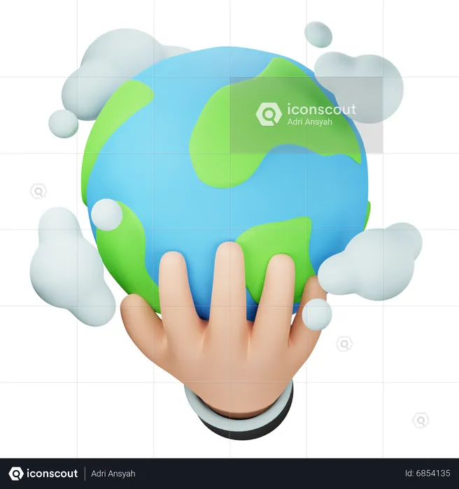 Care For The Earth  3D Icon