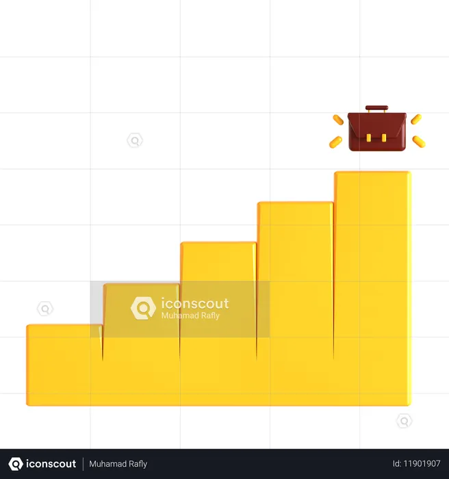 Career Growth  3D Icon