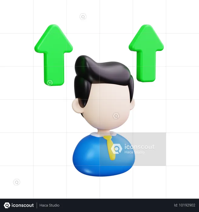 Career Growth  3D Icon