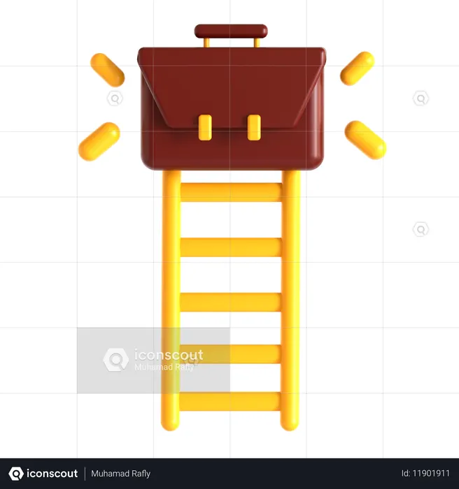 Career Ladder  3D Icon