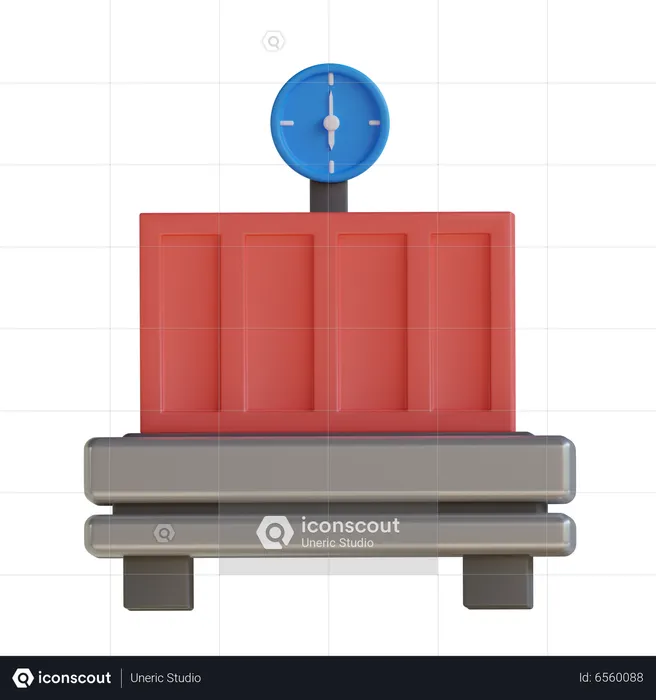 Cargo Scale  3D Icon