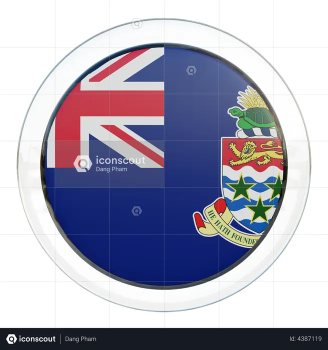 Caribbean Community Flag Glass Flag 3D Flag