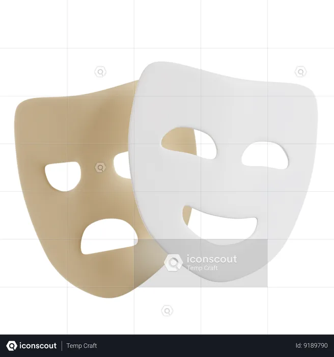 Carnival Mask  3D Icon