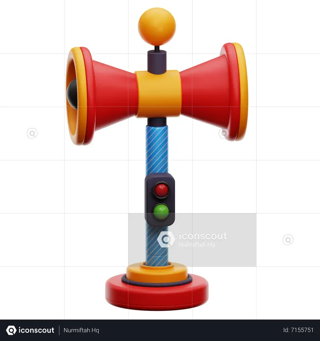 Carnival Speaker  3D Icon