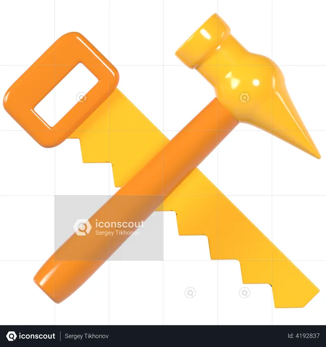 Carpenter  3D Icon