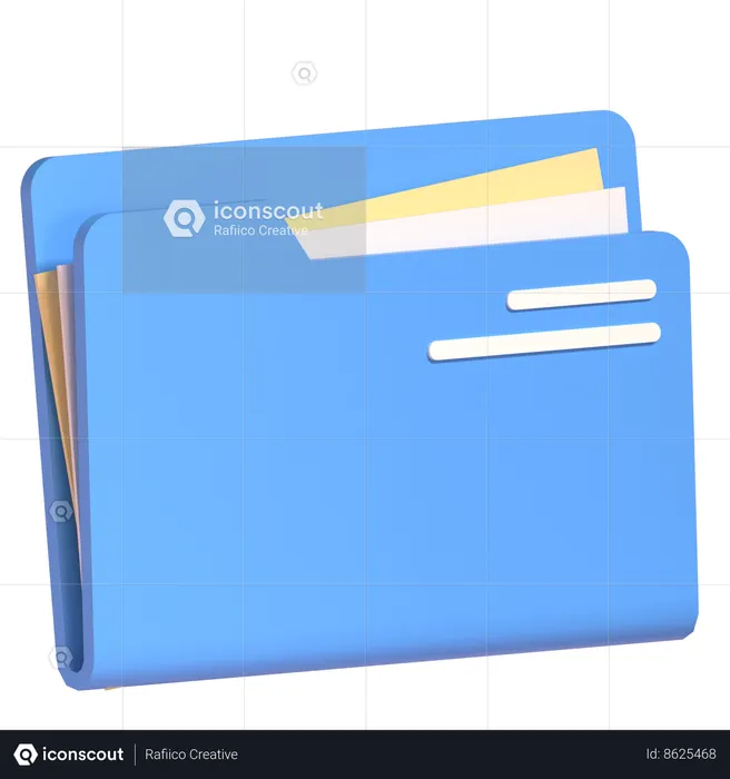 Carpeta  3D Icon
