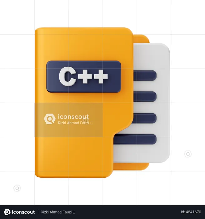 Carpeta c  3D Icon