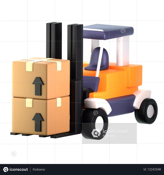 Máquina elevadora  3D Icon