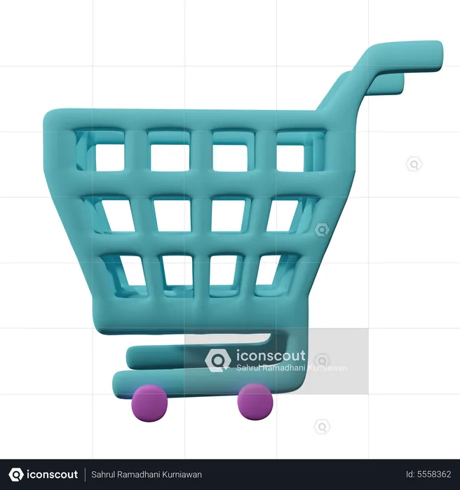 Carro de la compra  3D Icon