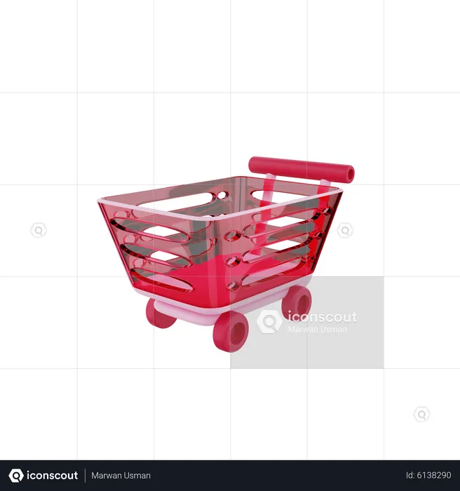 Carro de la compra  3D Icon