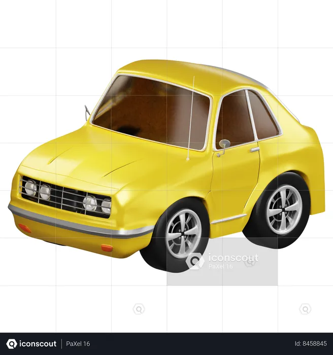 Carro  3D Icon