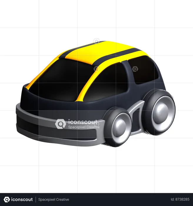 Carro  3D Icon