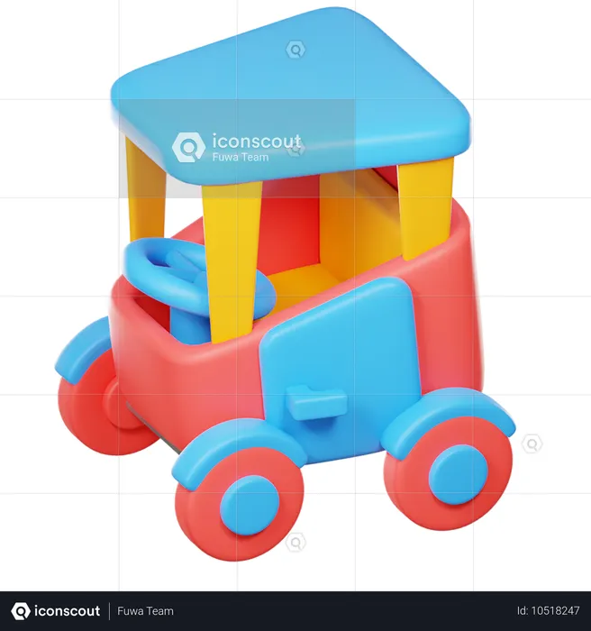 Brinquedos de carro  3D Icon