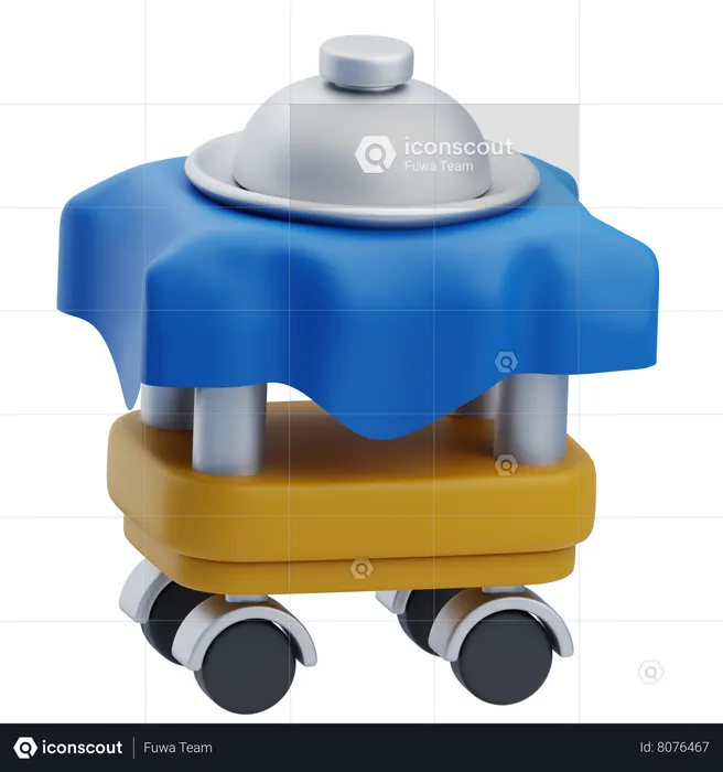 Carrito de comida  3D Icon