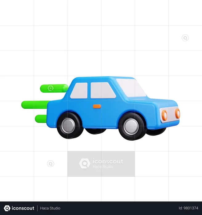 Carro jipe  3D Icon