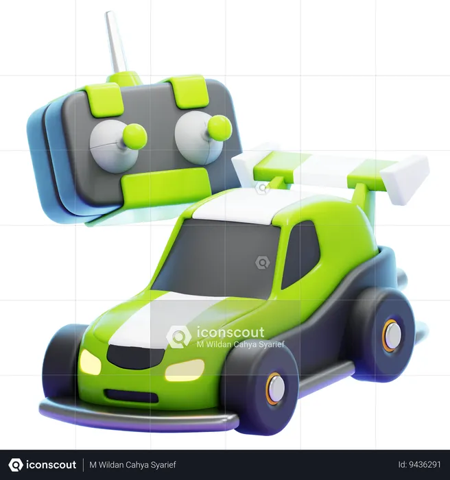 Carro rc  3D Icon