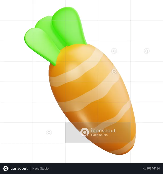 Carrot  3D Icon
