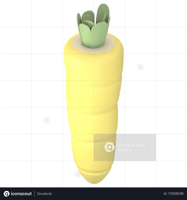 Carrot  3D Icon