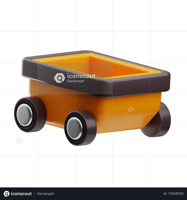 Cart  3D Icon