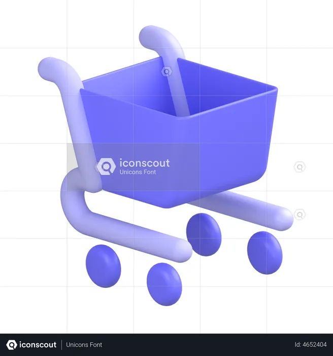 Cart  3D Icon