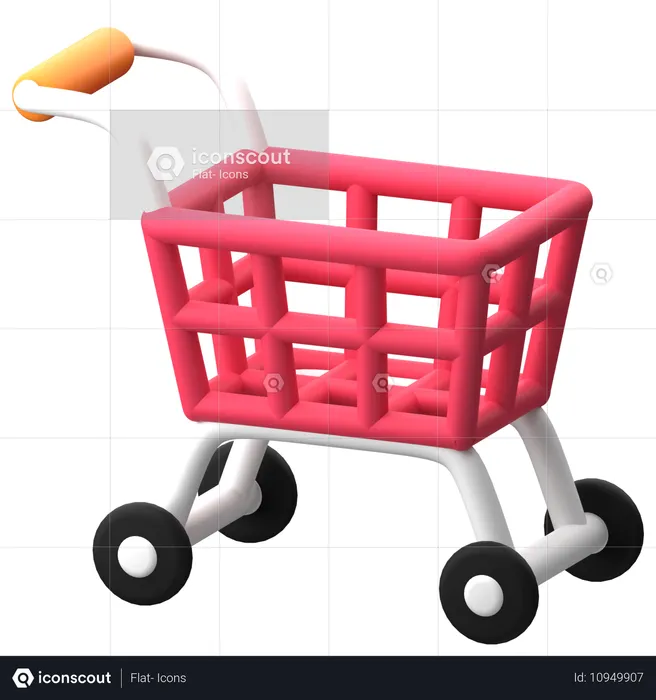 Cart  3D Icon