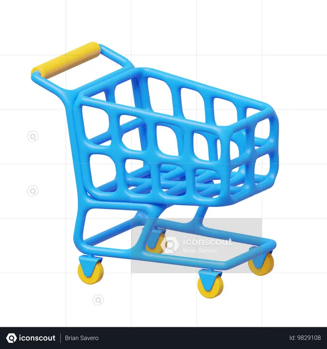 Cart  3D Icon