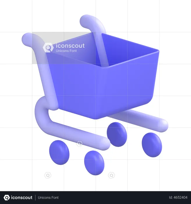 Cart  3D Icon