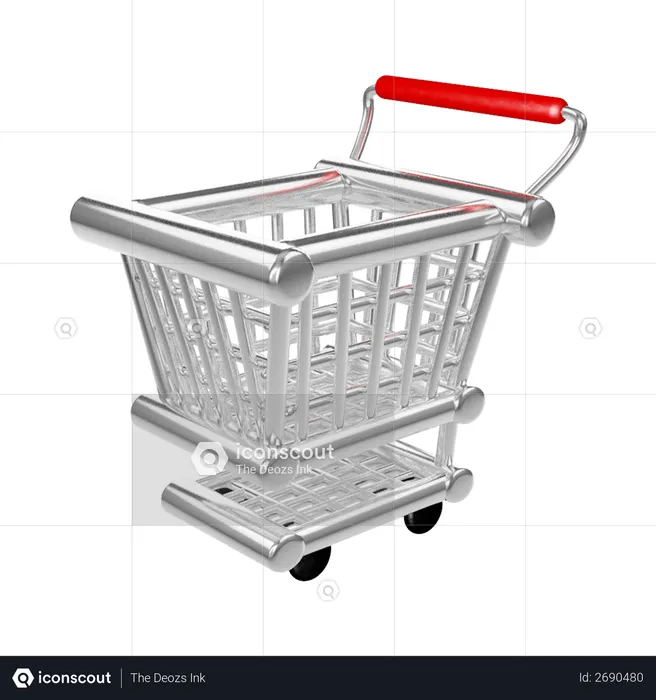 Cart  3D Illustration