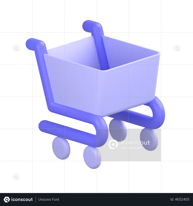 Cart  3D Icon
