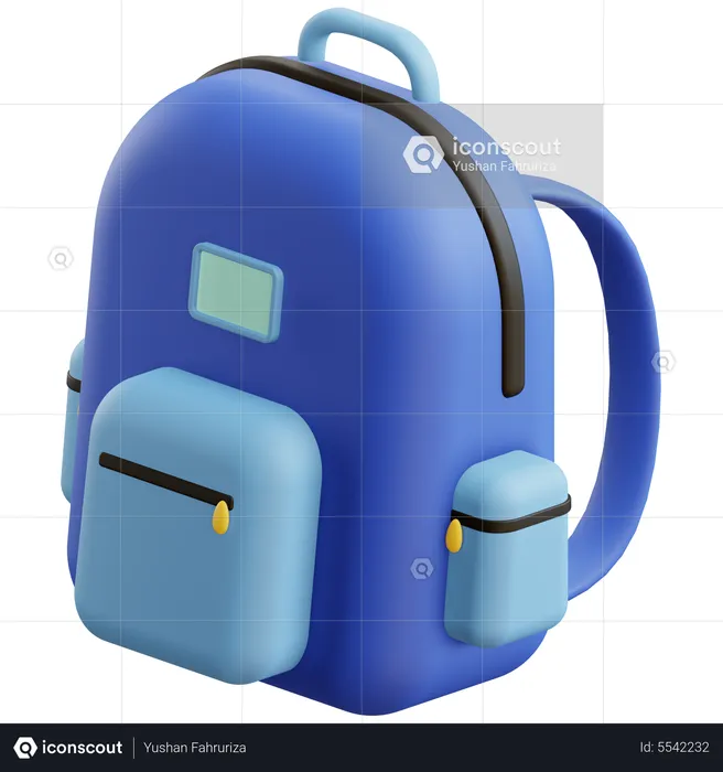 Cartable  3D Icon