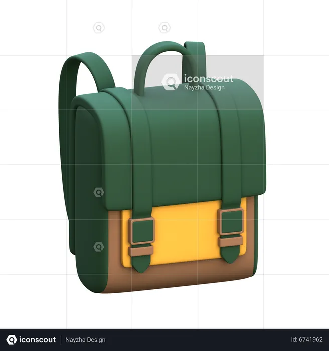 Cartable  3D Icon