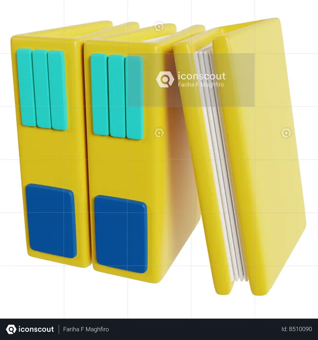 Cartables scolaires  3D Icon