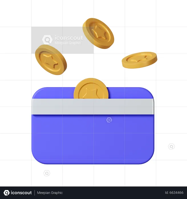 Cartão de crédito  3D Icon