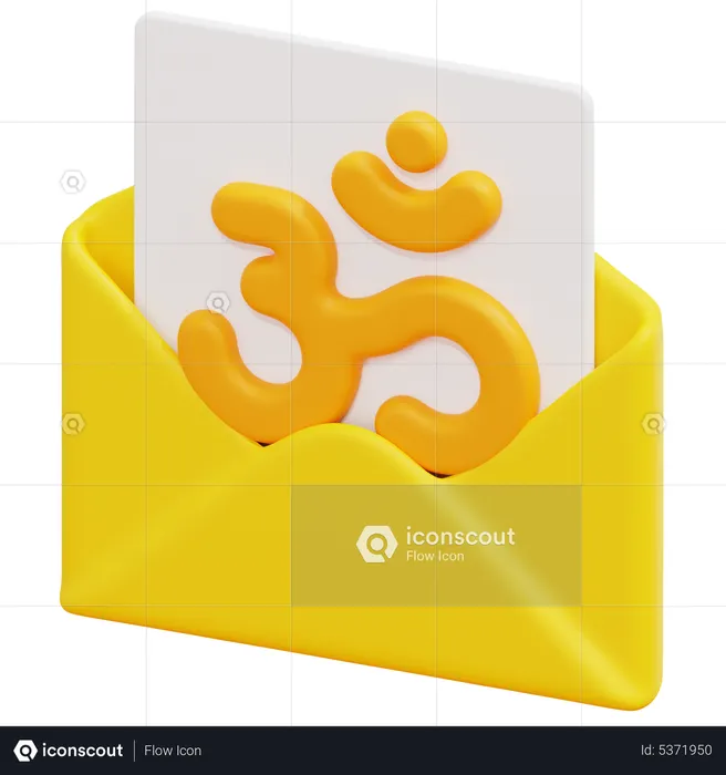 Cartão de felicitações  3D Icon