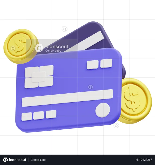 Cartão de visitas  3D Icon