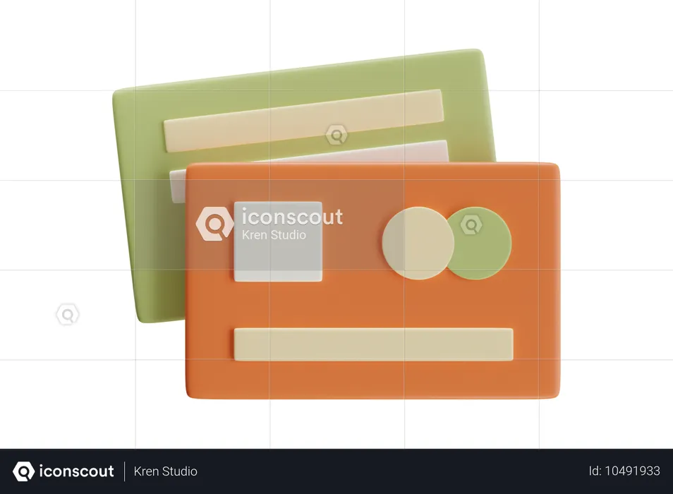 Carte  3D Icon