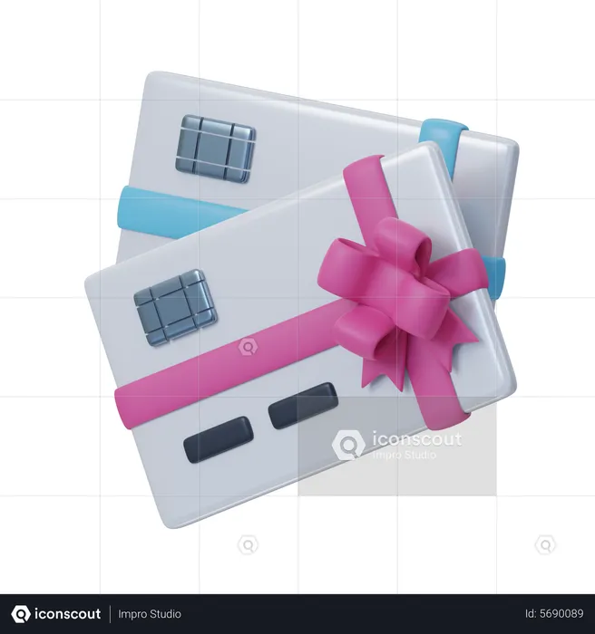 Carte cadeau  3D Icon