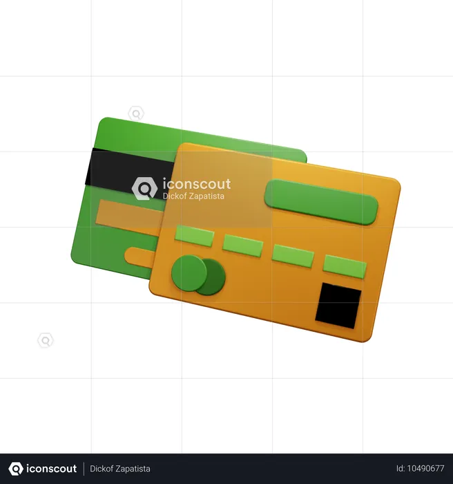 Carte de crédit  3D Icon