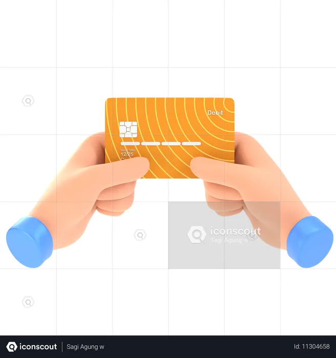 Carte de crédit  3D Icon