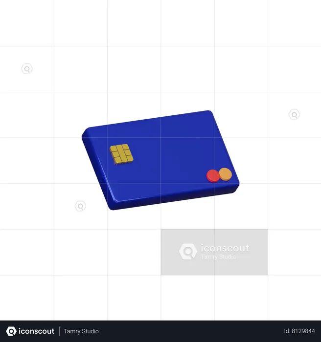 Carte de crédit  3D Icon