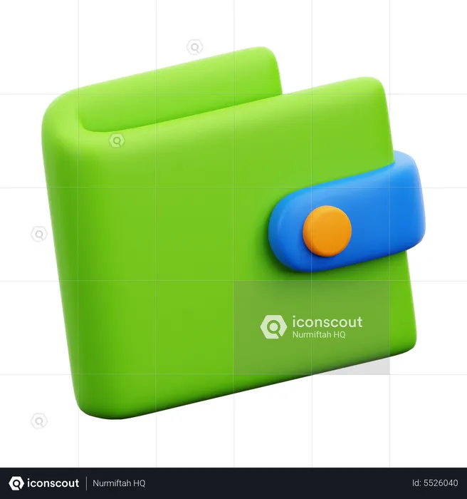 Carteira  3D Icon