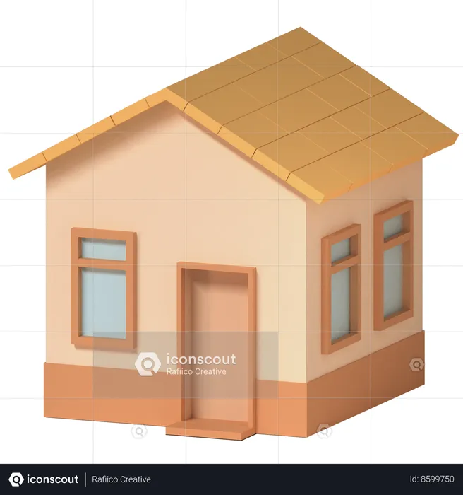 Casa  3D Icon