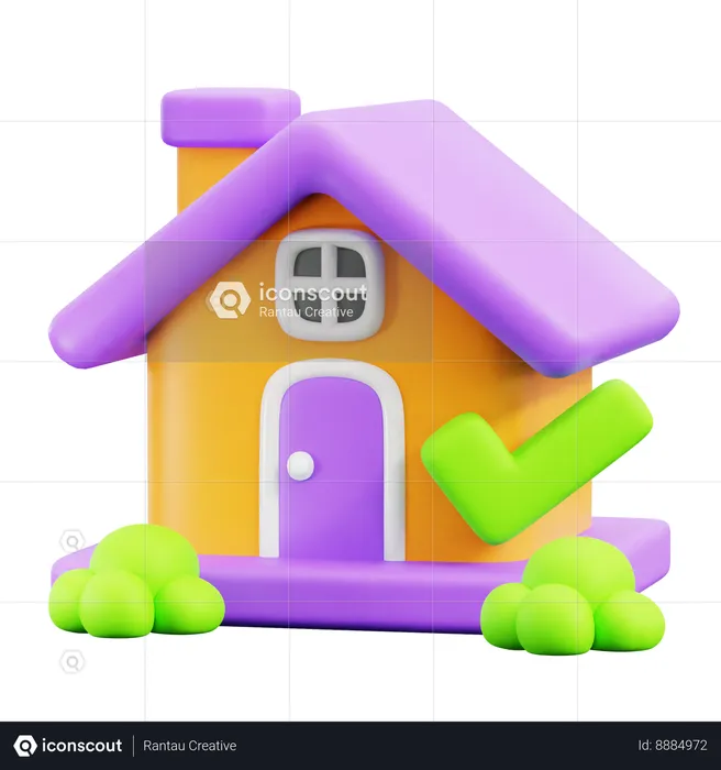 Casa  3D Icon